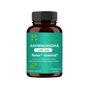 Organic Ashwagandha Capsules Manufacturer - Zinc Black Pepper Sleep