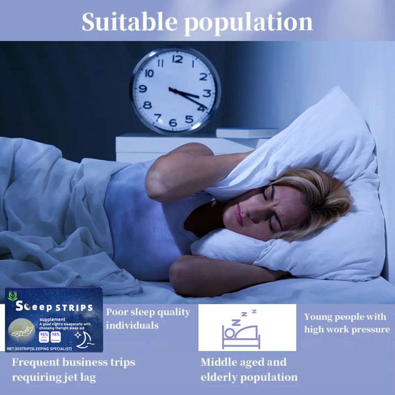 Sleep Strips Manufacturer - 3mg Melatonin B6 Deep Sleep