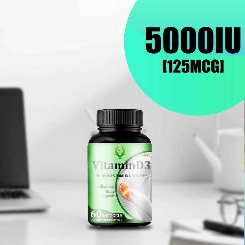 Vitamin D3 Softgels Factory - Immune System Bone Health