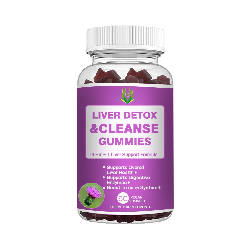 Liver Cleanse Gummies Manufacturer - 14 in 1 Milk Thistle Formula