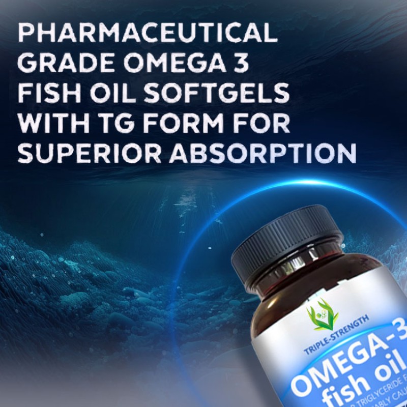 Omega 3 Supplements Factory - 1400mg Memory Eye Health