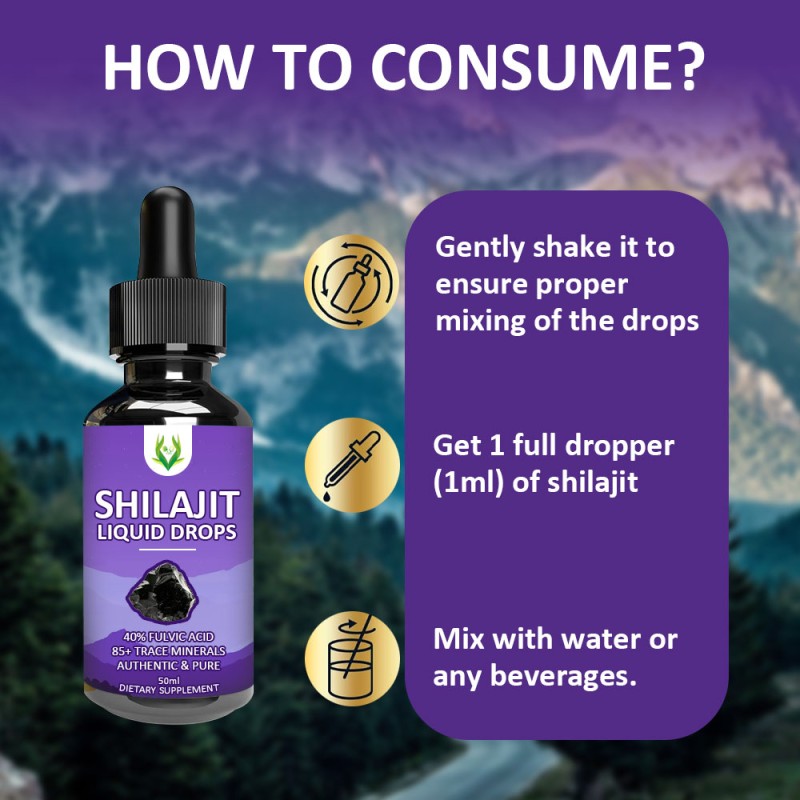 Shilajit Himalayan Drops Supplier - South African Eggplant Metabolism