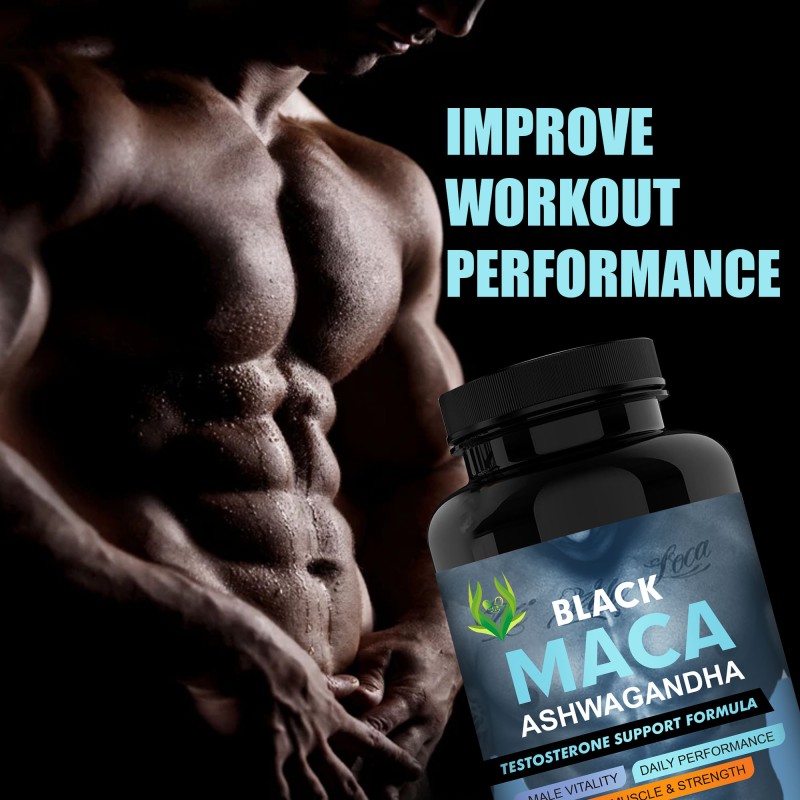 Black Maca Tablets Supplier - Men's Muscle Vitality