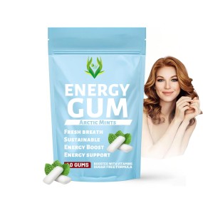 Energy Caffeine Gum Supplier - Natural Ingredients Cavity