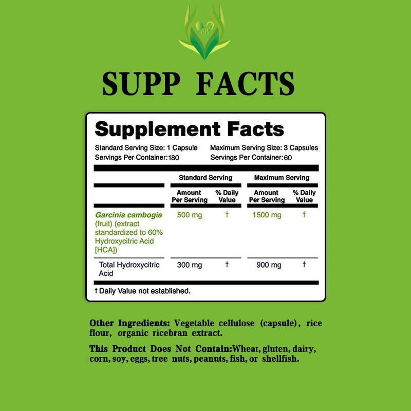 Garcinia Cambogia Capsules Manufacturer - OEM ODM Appetite Suppressant