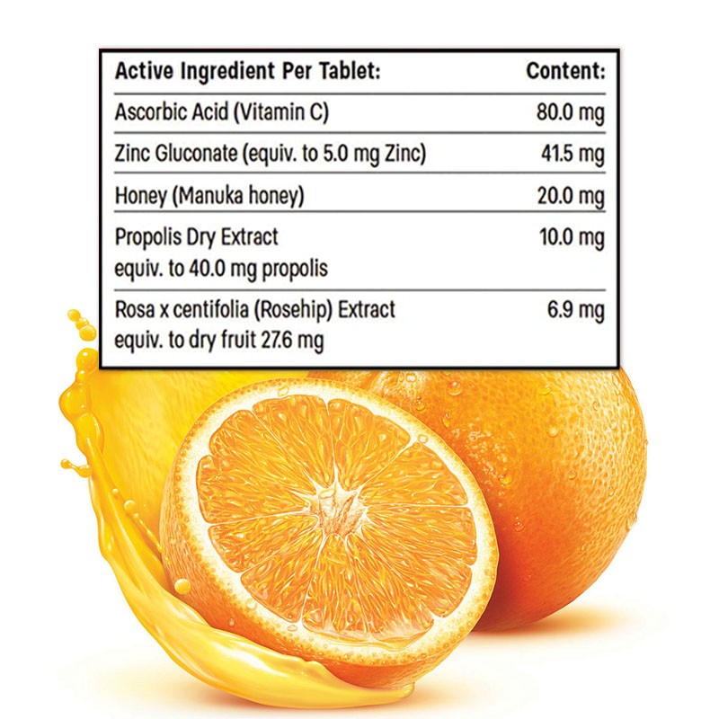 Vitamin Effervescent Tablets Supplier - Manuka Honey Immune