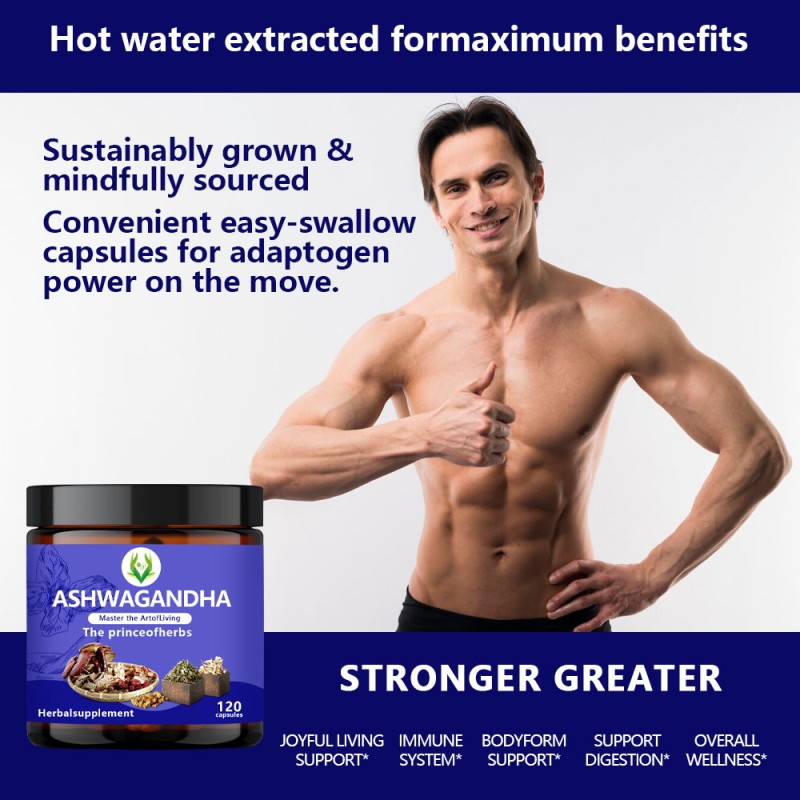 Ashwagandha Capsules Supplier - Herb Withanolides Immune