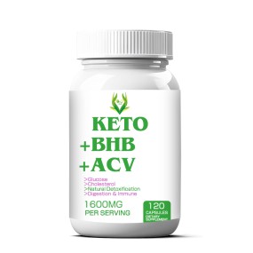 Keto Capsules Supplier - BHB ACV Energy Metabolism Boost