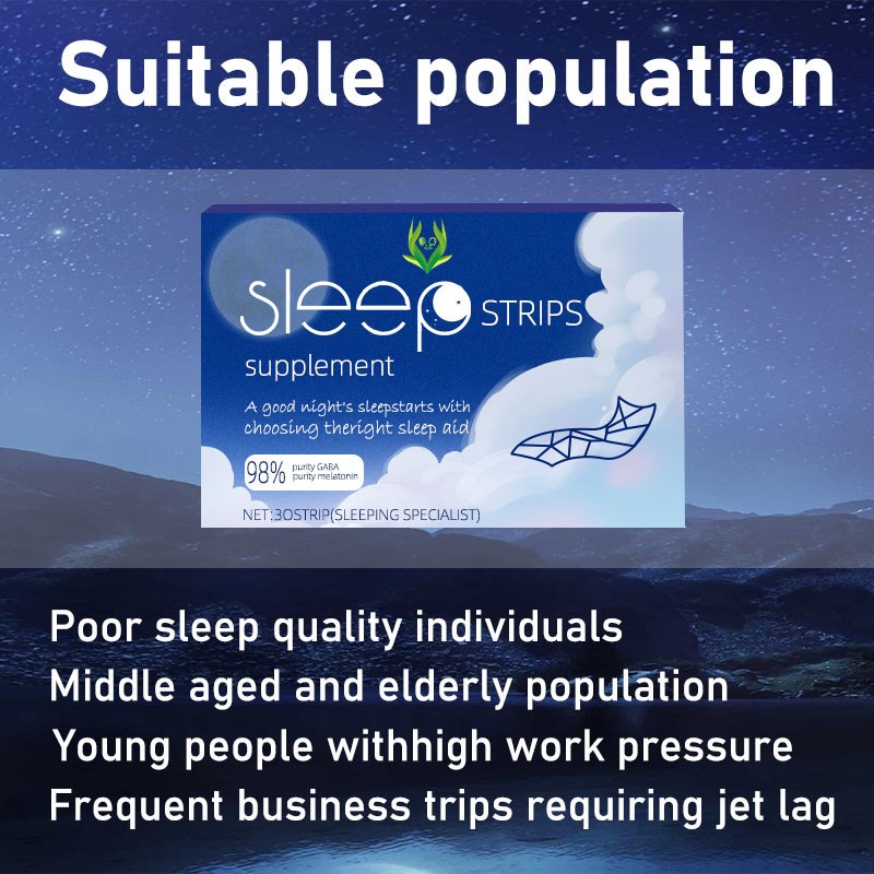 Fast Sleep Mint Film Supplier - Vitamin B6 Melatonin Deep