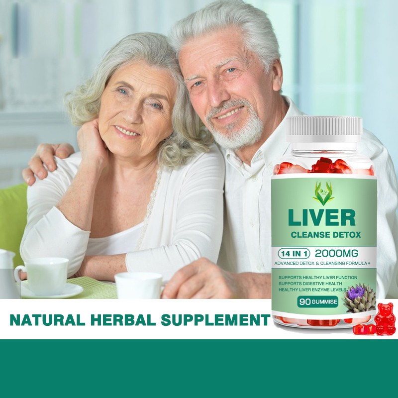 Liver Detox Gummies Supplier - 2000mg Milk Thistle Beet