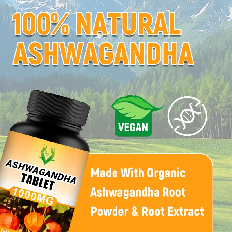 Ashwagandha Tablets Supplier - Health Management All Ages
