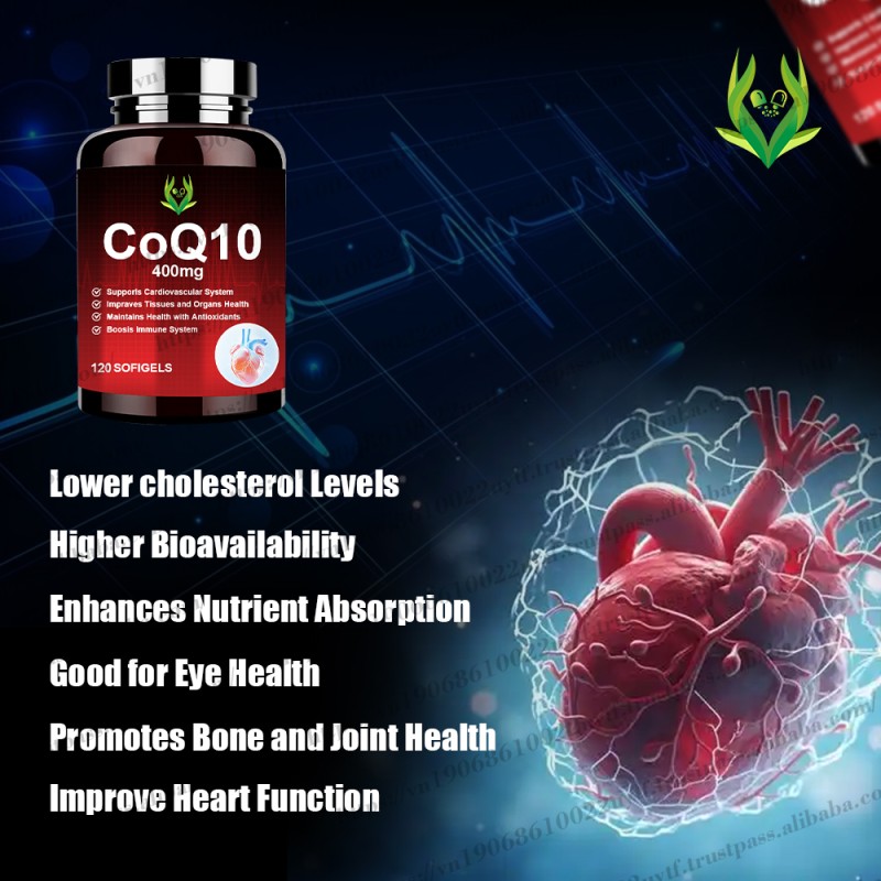 CoQ10 Softgels Supplier - Black Pepper Brain Health