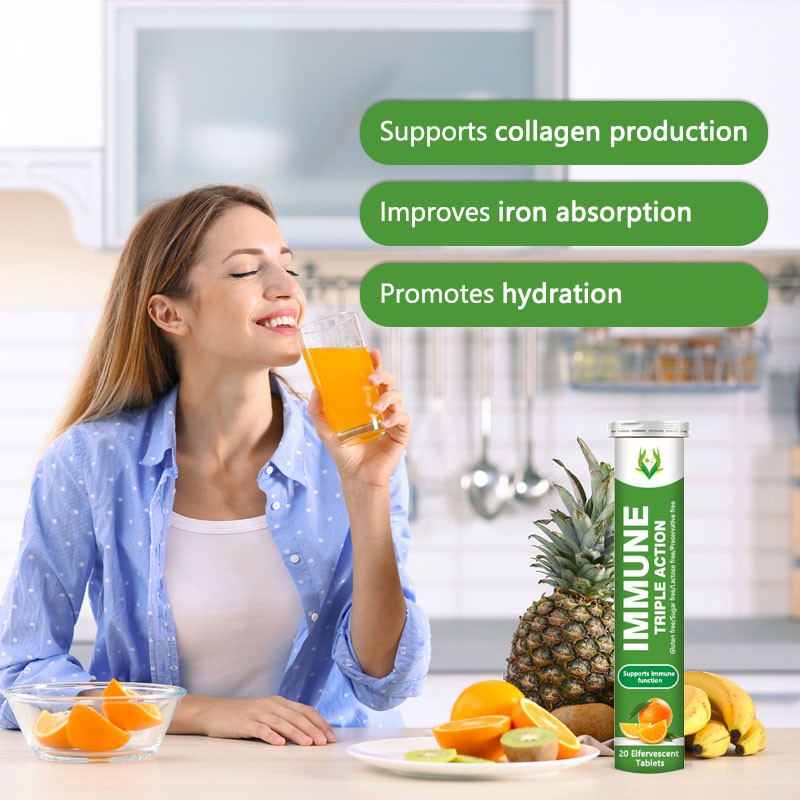 Multivitamin Effervescent Tablets Supplier - Hyaluronic Acid C