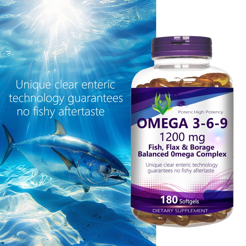 Omega 3 6 9 Softgels Manufacturer - Flaxseed Borage Complex