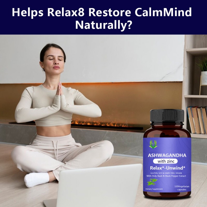 Holy Basil Ashwagandha Capsules Supplier - Zinc Mood Support