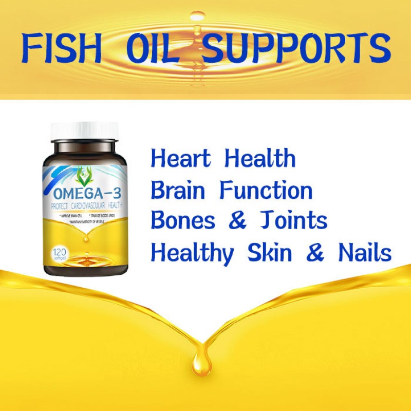 Omega 3 Softgels Manufacturer - EPA DHA Heart Vision