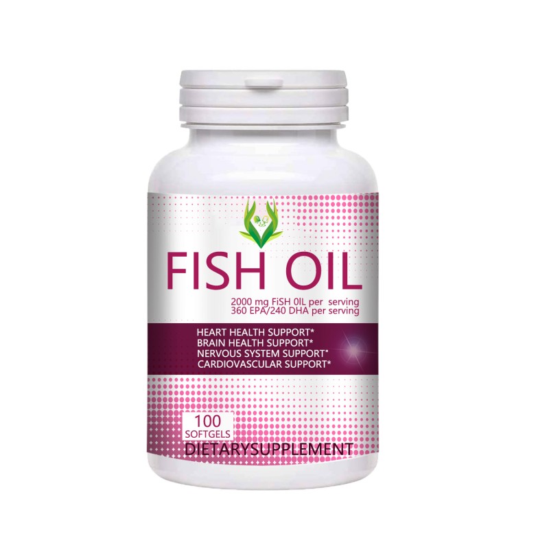 Deep Sea Fish Oil Softgels Manufacturer - 2000mg Immune Vision