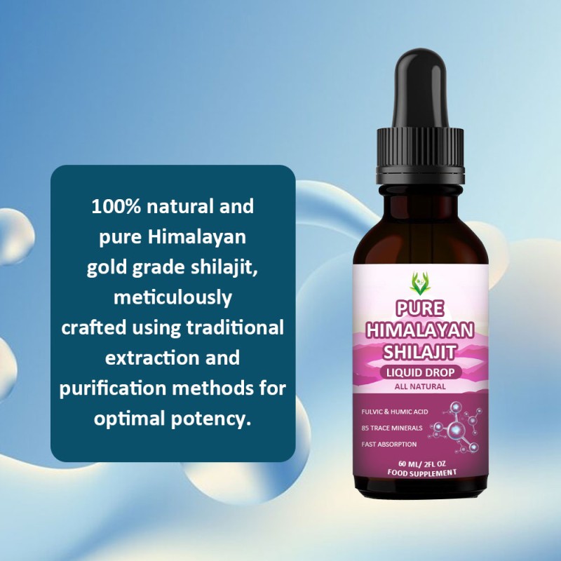 Shilajit Liquid Drops Factory - Pure Himalayan Revitalize