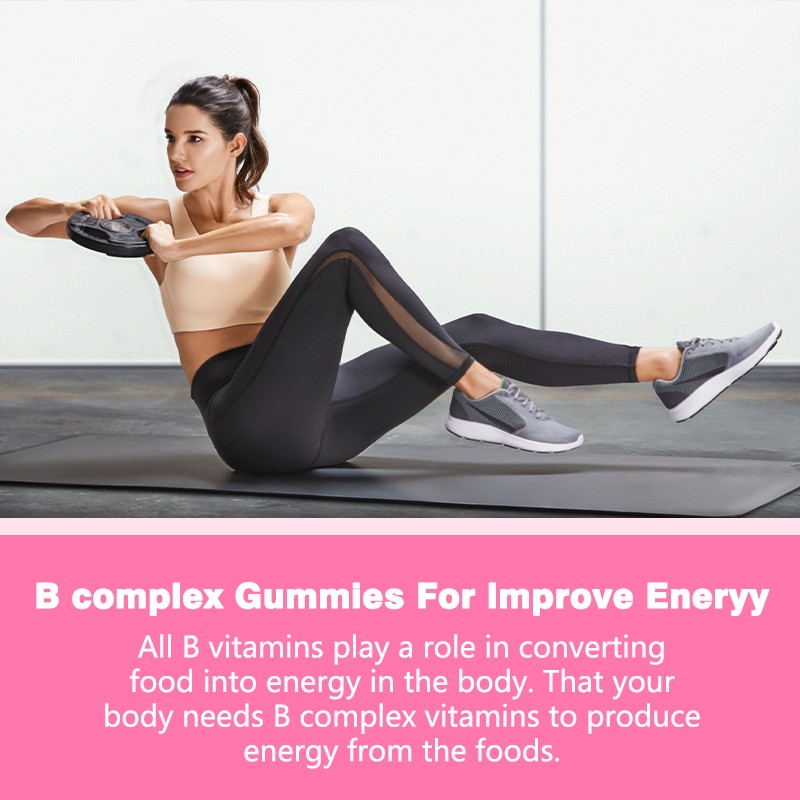 Vitamin B Complex Gummies Factory - C Zinc Folate Hair