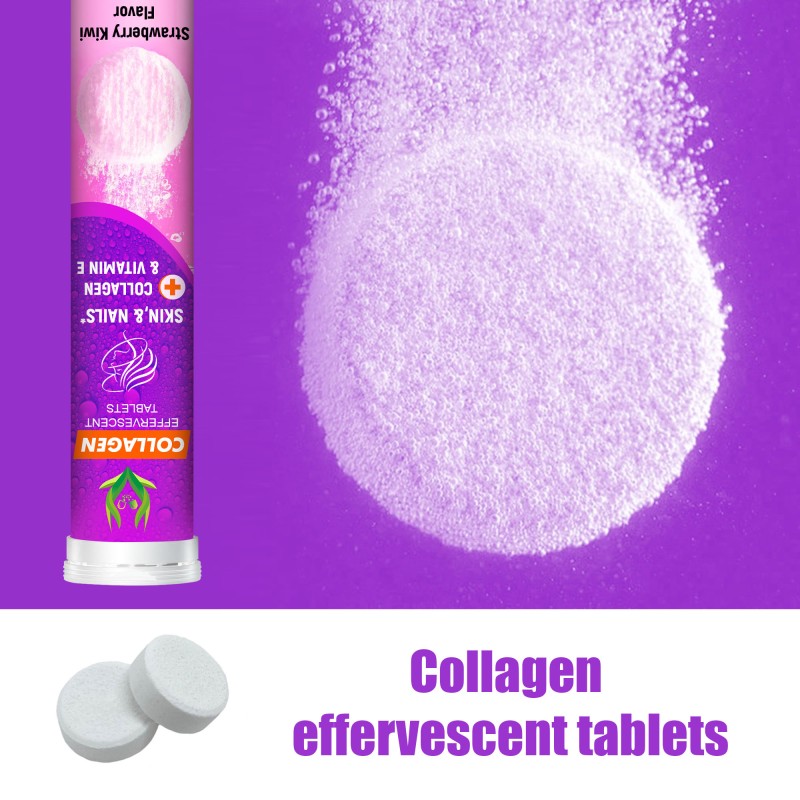 Skin Glow Effervescent Tablets Factory - Vitamin C Hyaluronic