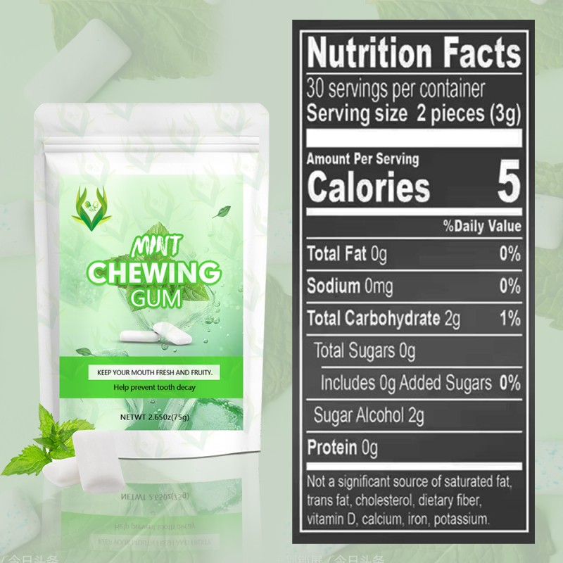 Super Mint Chewing Gum Supplier - Prevent Fresh Feeling Energy