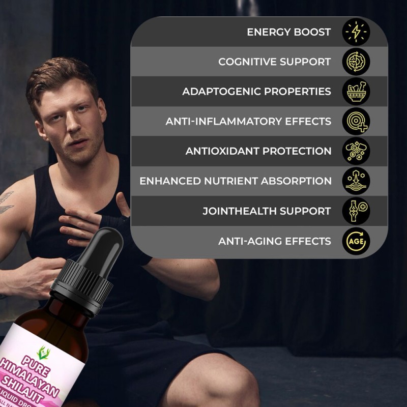 Shilajit Liquid Drops Factory - Pure Himalayan Revitalize