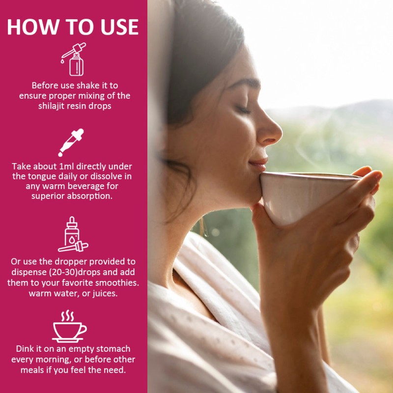 Himalayan Shilajit Drops Supplier - 60% Fulvic Acid Rich