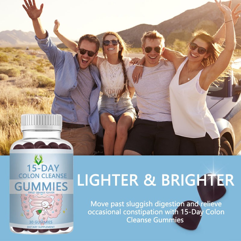 Colon Cleanse Gummies Manufacturer - 15 Day Digestive Health