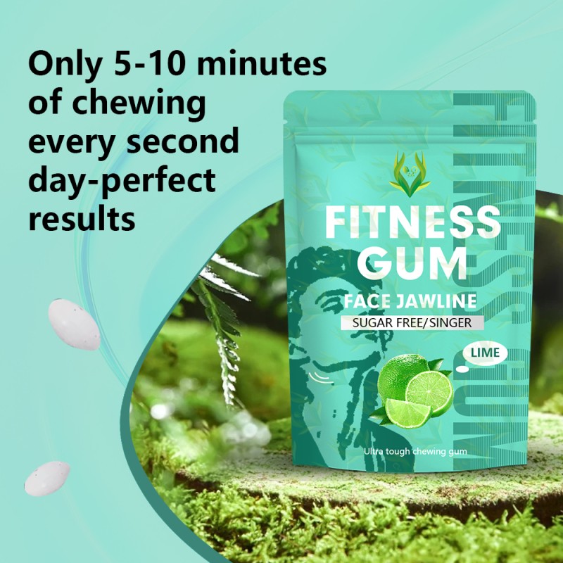Fitness Chewing Gum Factory - Lime Flavor Muscle Growth