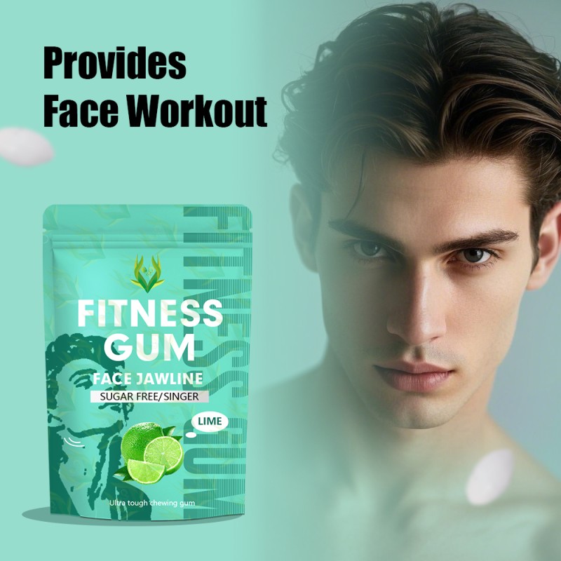 Fitness Chewing Gum Factory - Lime Flavor Muscle Growth