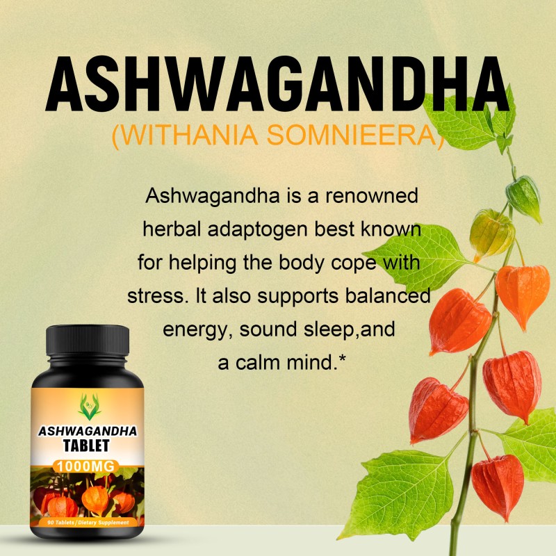 Ashwagandha Tablets Supplier - Health Management All Ages