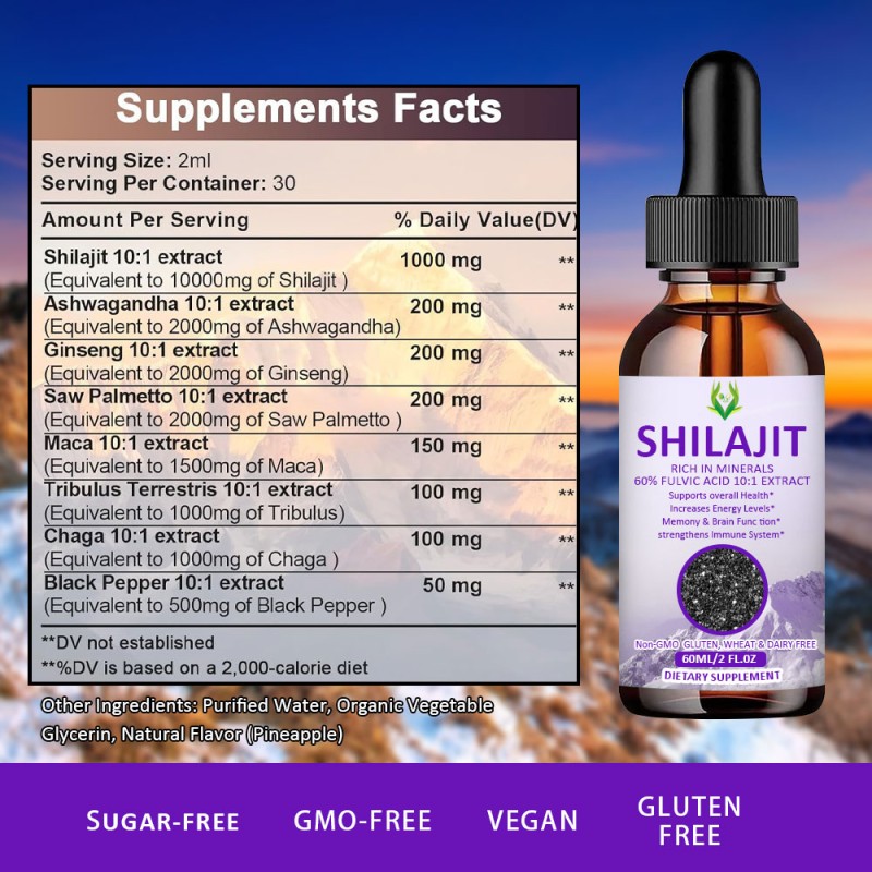 Sea Moss Liquid Drops Manufacturer - 10000mg Burdock Immune