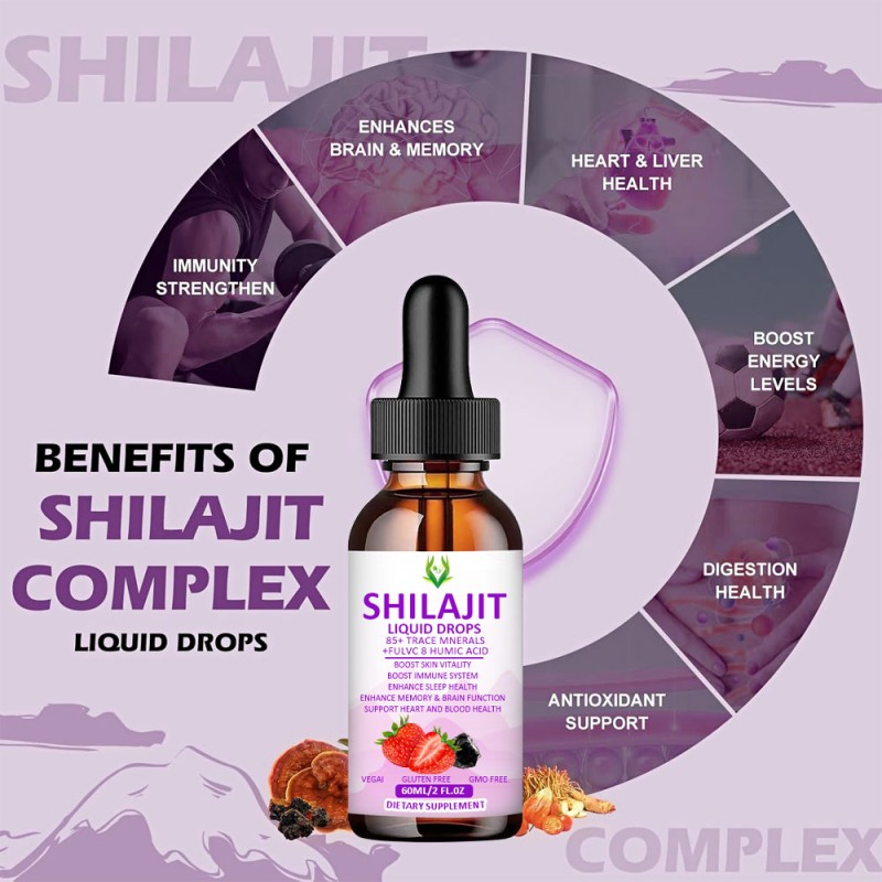 Himalayan Shilajit Drops Supplier - Dry Oral Liquid Care