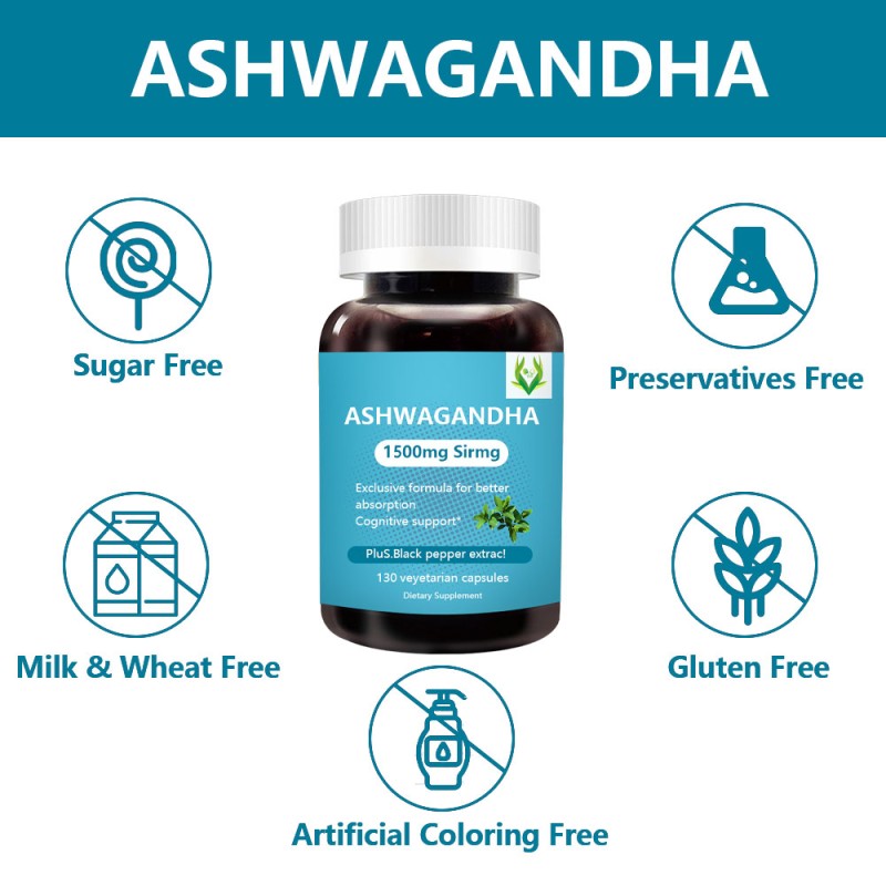 Organic Ashwagandha Capsules Manufacturer - Black Pepper Mood