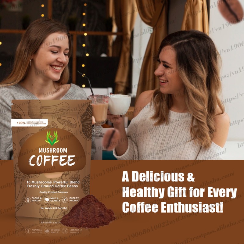 Organic Mushroom Coffee Factory - Immunity Brain Booster