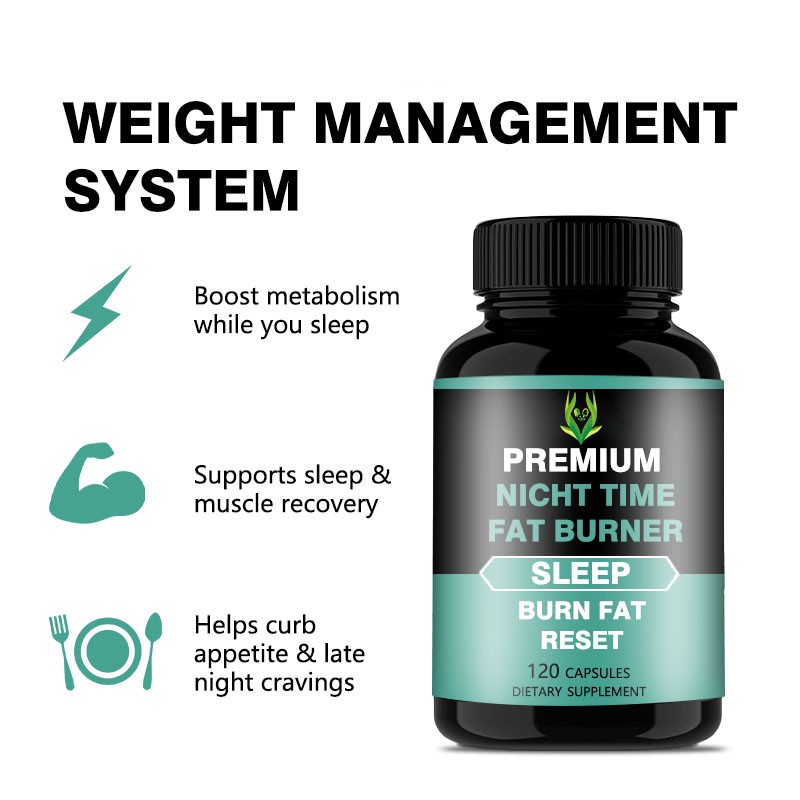 Nighttime Fat Burner Capsules Manufacturer - Melatonin Sleep Aid