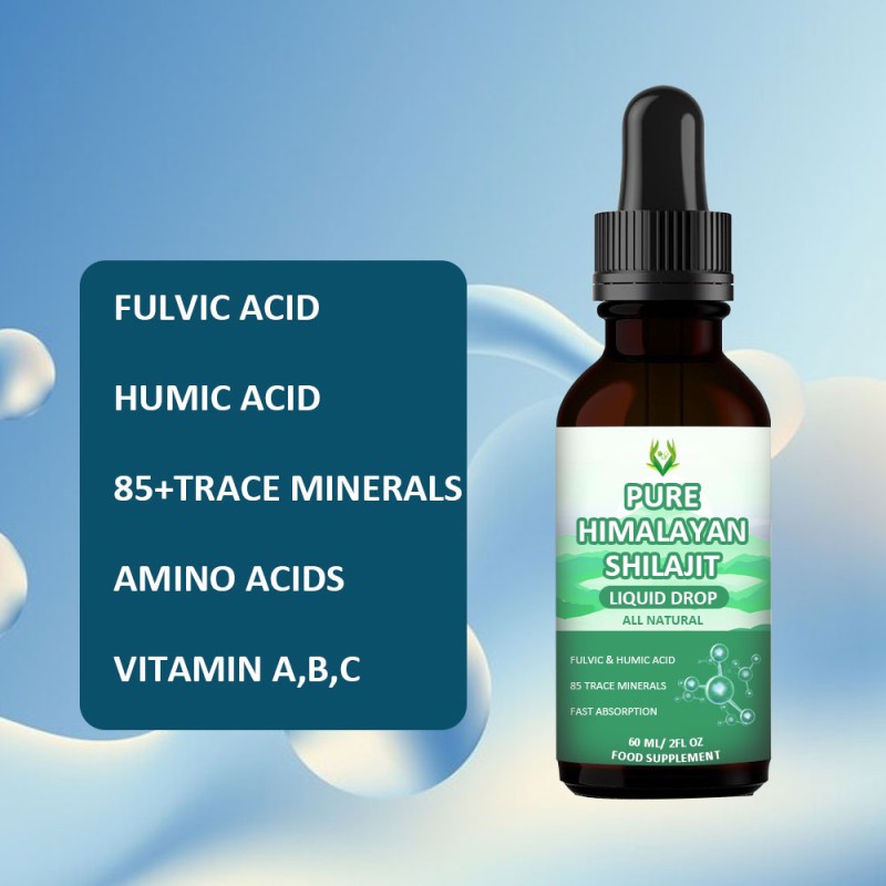 Himalayan Shilajit Drops Factory - Ashwagandha Turmeric Immune