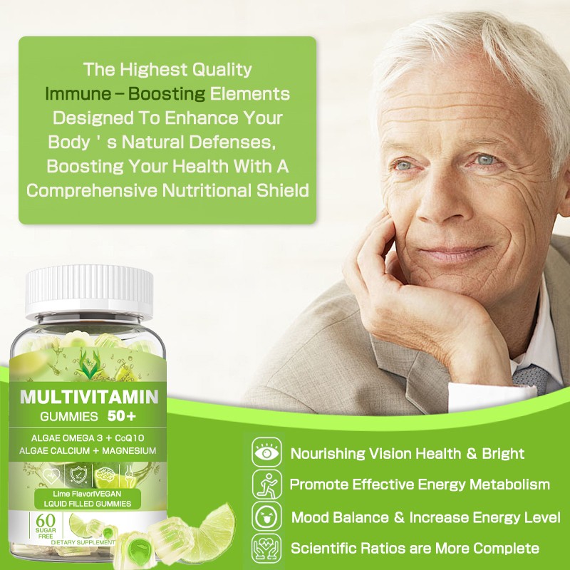 Multivitamin Gummies Supplier - 50+ Vegan Algae Omega 3