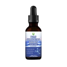 Shilajit Drops Manufacturer - Organic 85 Trace Minerals