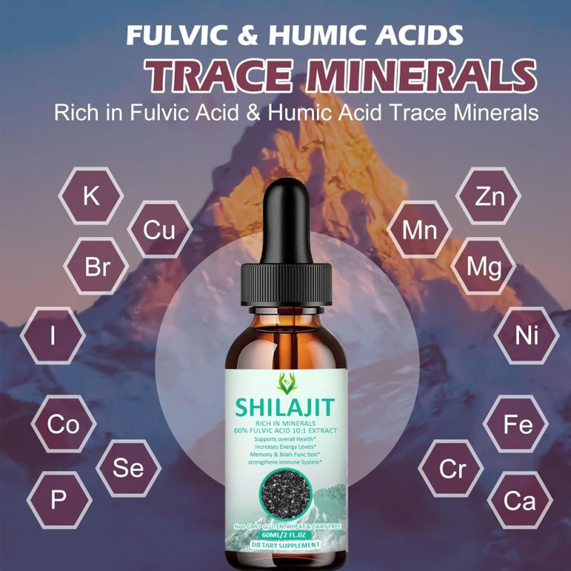 Shilajit Liquid Drops Factory - Pure Himalayan Revitalize