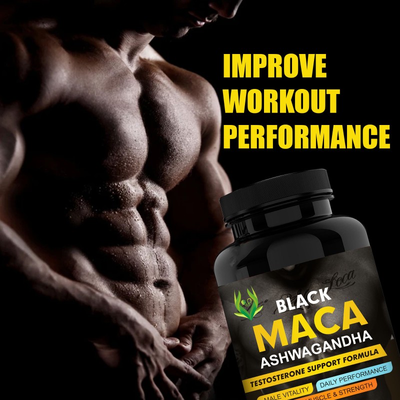 Black Maca Tablets Manufacturer - Ashwagandha Muscle Strength