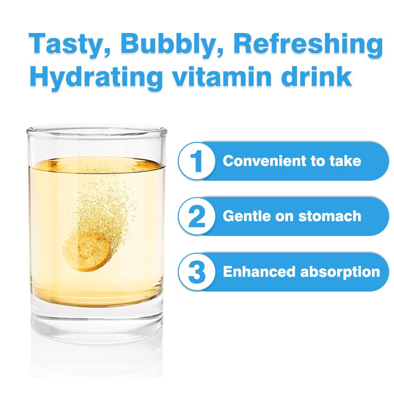 Vitamin C Effervescent Tablets Manufacturer - Manuka Honey Rosehip