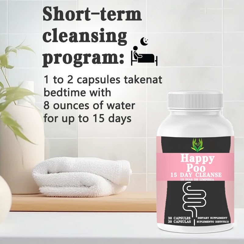 Detox Cleanse Capsules Manufacturer - 15 Day Probiotics Fiber
