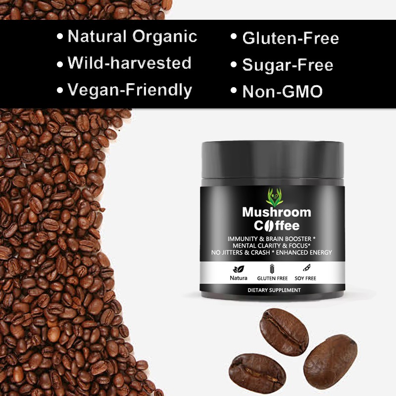 Functional Mushroom Coffee Supplier - Immune Brain Energy