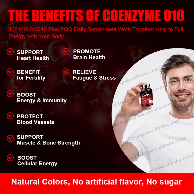 CoQ10 Softgels Supplier - Black Pepper Brain Health