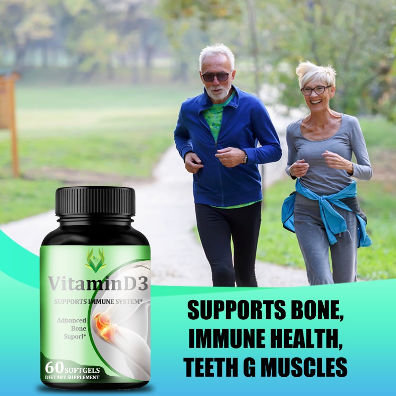 Vitamin D3 Softgels Factory - Immune System Bone Health