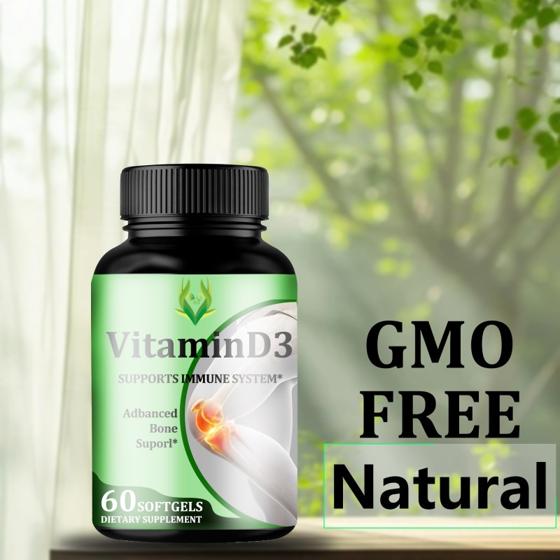 Vitamin D3 Softgels Factory - Immune System Bone Health