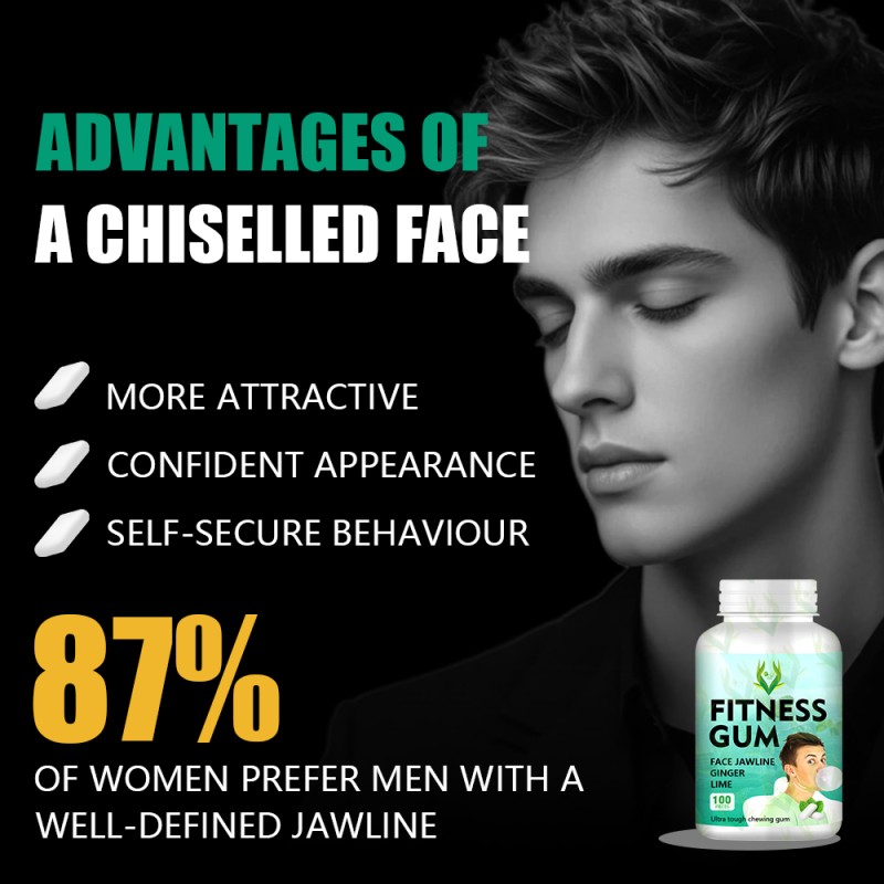 Fitness Gum Manufacturer - Lime Flavor Jawline Facial