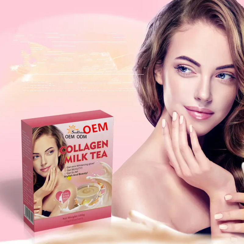 Collagen Milk Tea Supplier - Bagged Form Whitening
