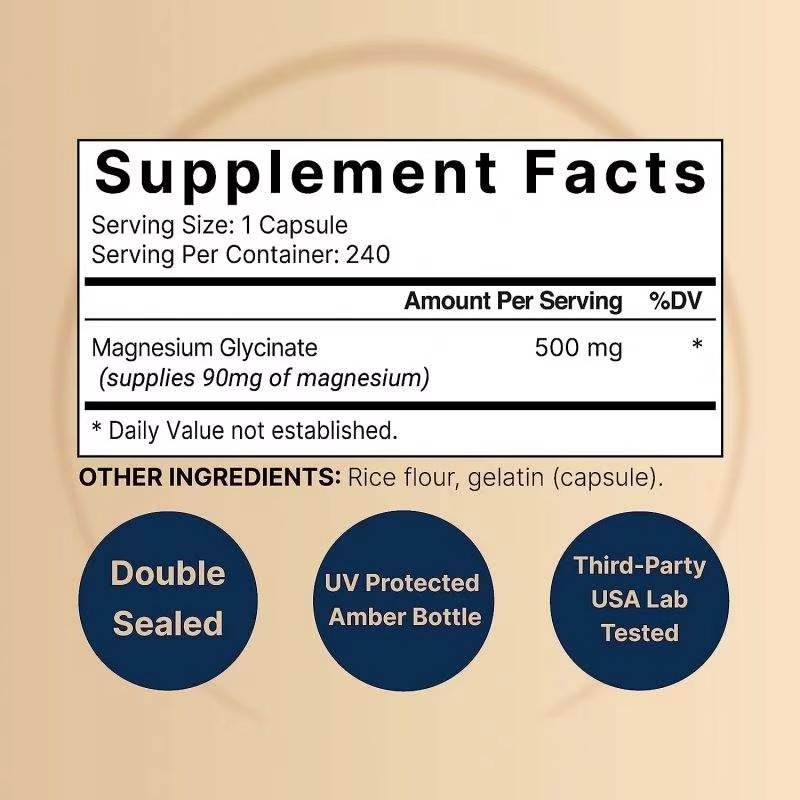 Magnesium Tablets Manufacturer - 3-in-1 Complex Malate